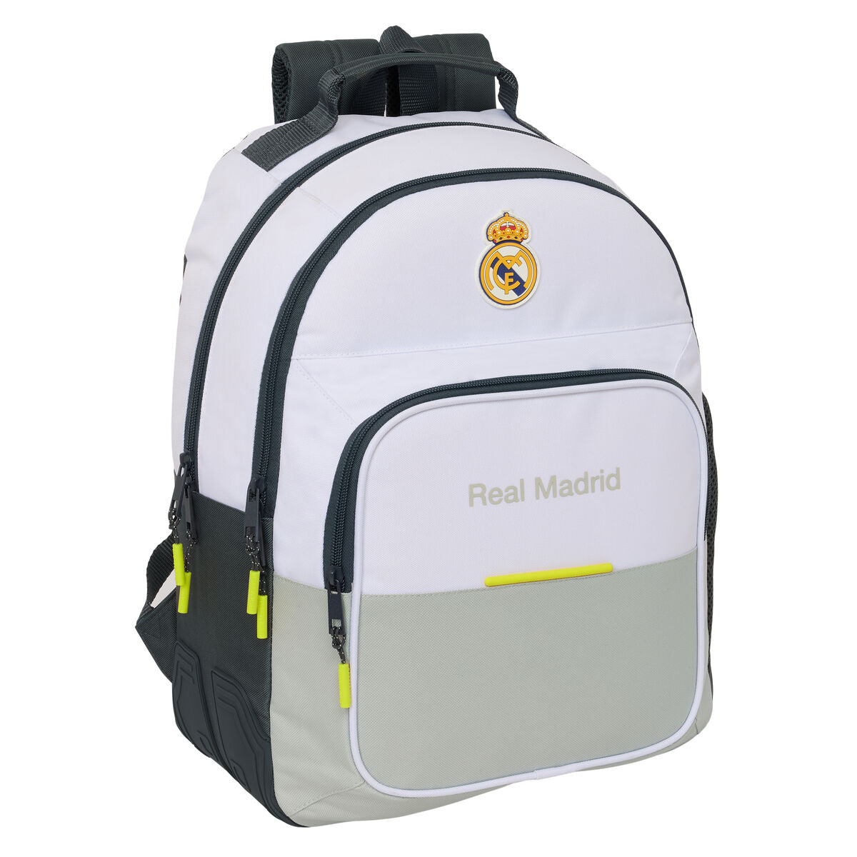 Ghiozdan Real Madrid C.F. Alb 32 x 42 x 15 cm - Birou și papetărie, Material școlar și educațional