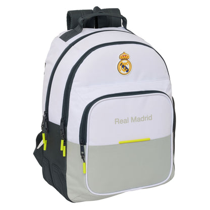 Ghiozdan Real Madrid C.F. Alb 32 x 42 x 15 cm - Birou și papetărie, Material școlar și educațional