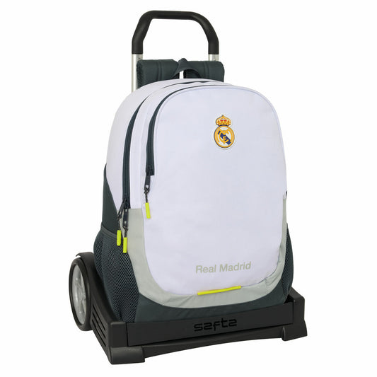 Ghiozdan Real Madrid C.F. Alb 32 x 44 x 16 cm - Birou și papetărie, Material școlar și educațional