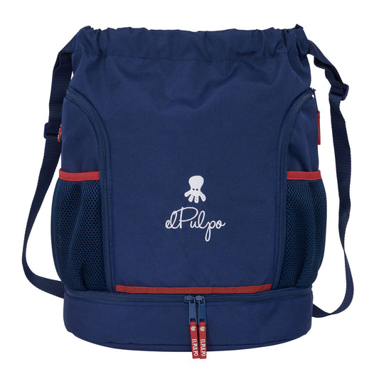 Geantă Rucsac cu Bretele El Pulpo Bleumarin 35 x 40 x 1 cm - Birou și papetărie, Material școlar și educațional