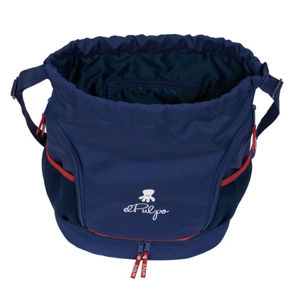 Geantă Rucsac cu Bretele El Pulpo Bleumarin 35 x 40 x 1 cm - Birou și papetărie, Material școlar și educațional