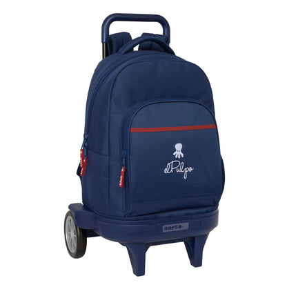 Ghiozdan cu Roți El Pulpo Bleumarin 33 x 45 x 22 cm - Birou și papetărie, Material școlar și educațional