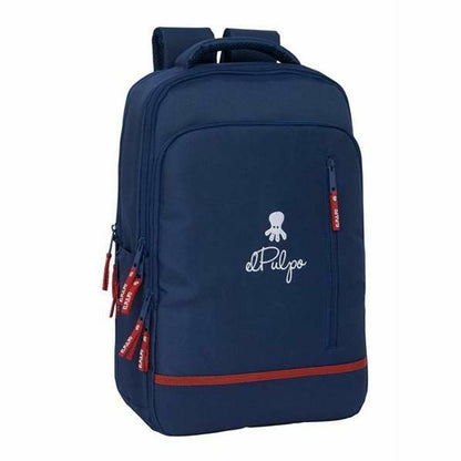 Ghiozdan El Pulpo Bleumarin 29 x 44 x 15 cm - Birou și papetărie, Material școlar și educațional