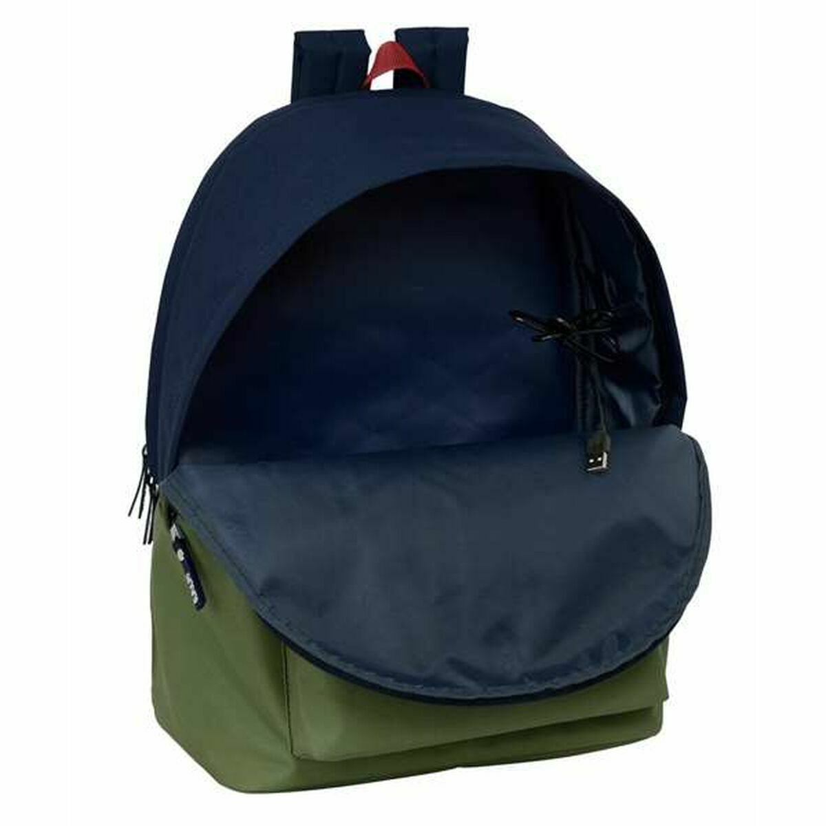 Ghiozdan El Pulpo Bleumarin Kaki 31 x 44 x 18 cm - Birou și papetărie, Material școlar și educațional
