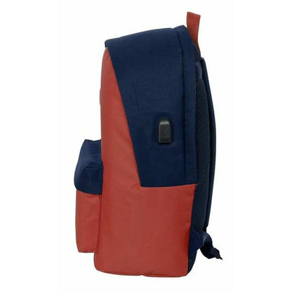 Ghiozdan El Pulpo Roșu Bleumarin 31 x 44 x 18 cm - Birou și papetărie, Material școlar și educațional