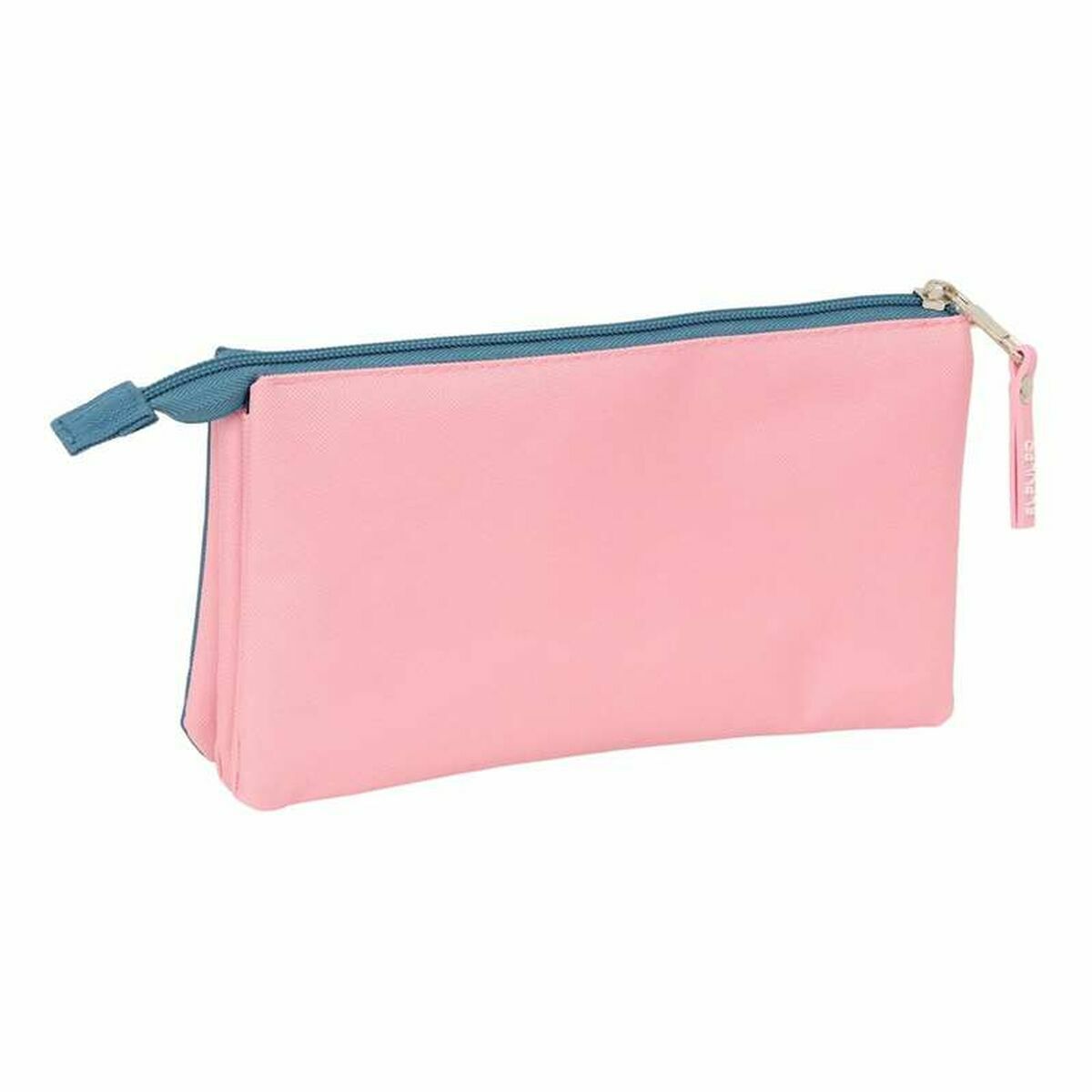 Penar triplu El Pulpo Albastru Roz 22 x 12 x 3 cm - Birou și papetărie, Material școlar și educațional