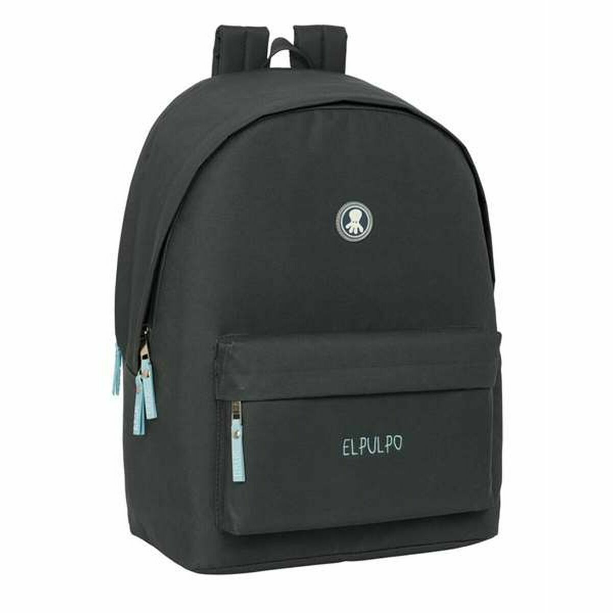 Ghiozdan El Pulpo Gri 31 x 44 x 18 cm - Birou și papetărie, Material școlar și educațional