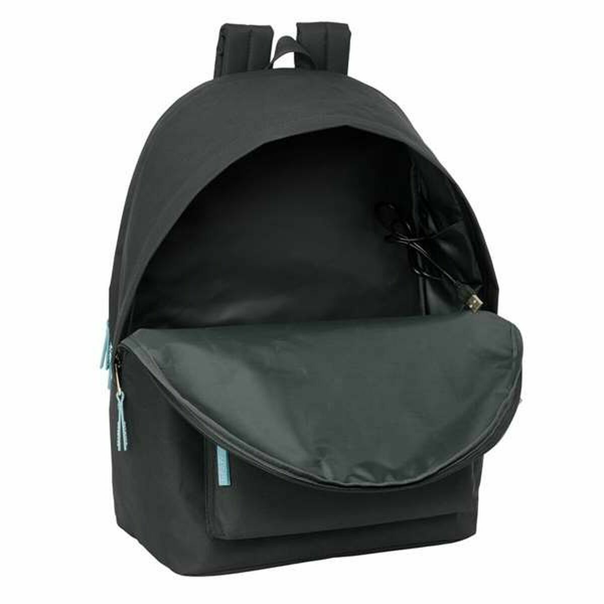 Ghiozdan El Pulpo Gri 31 x 44 x 18 cm - Birou și papetărie, Material școlar și educațional