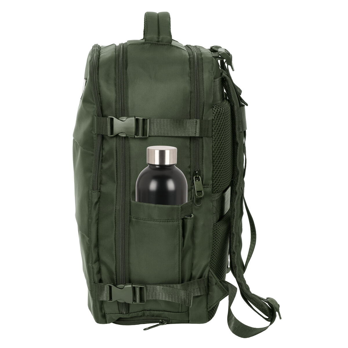 Ghiozdan Safta Verde Verde militar - Birou și papetărie, Material școlar și educațional
