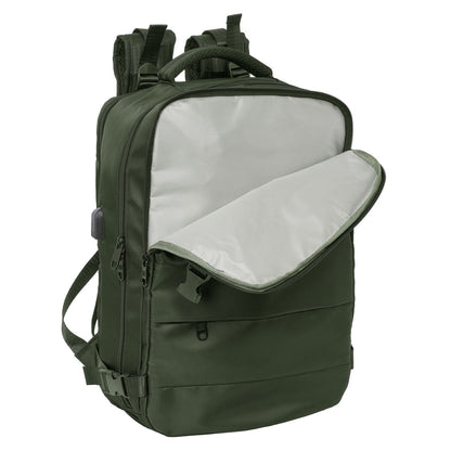 Ghiozdan Safta Verde Verde militar - Birou și papetărie, Material școlar și educațional