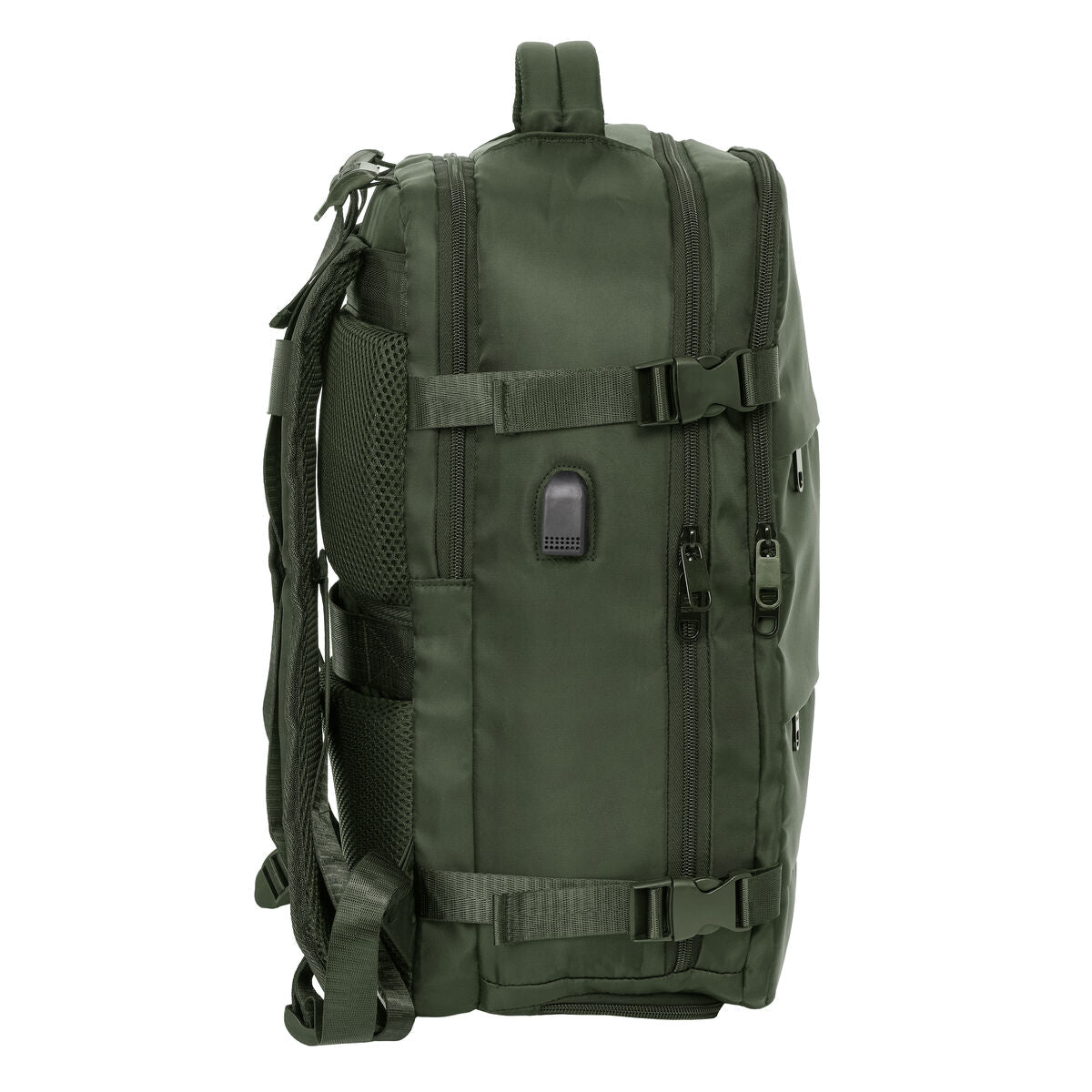 Ghiozdan Safta Verde Verde militar - Birou și papetărie, Material școlar și educațional