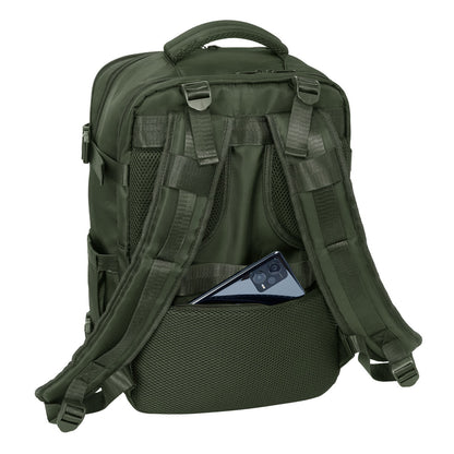 Ghiozdan Safta Verde Verde militar - Birou și papetărie, Material școlar și educațional