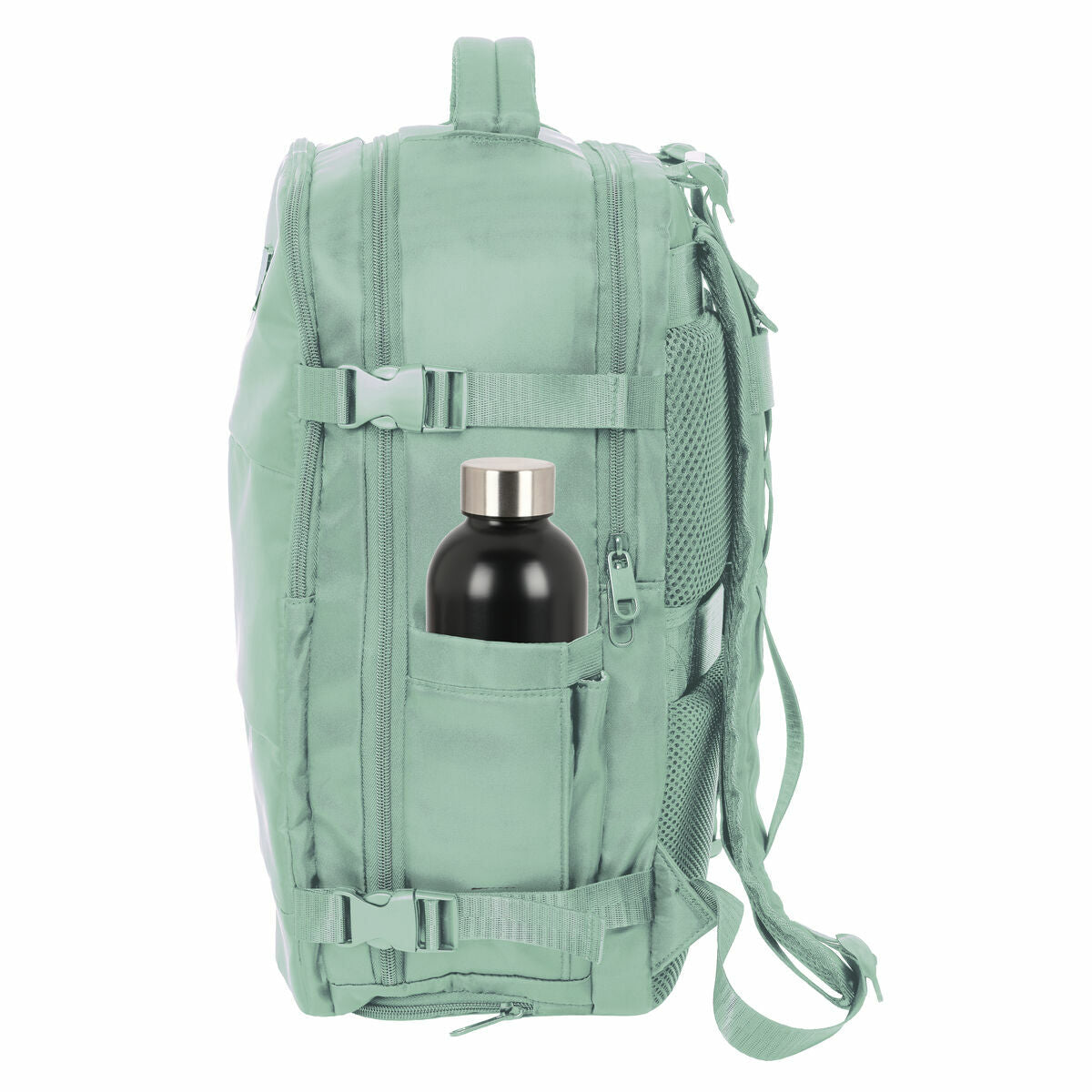 Ghiozdan Safta Verde pastel Albastru - Birou și papetărie, Material școlar și educațional