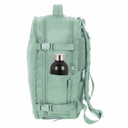 Ghiozdan Safta Verde pastel Albastru - Birou și papetărie, Material școlar și educațional