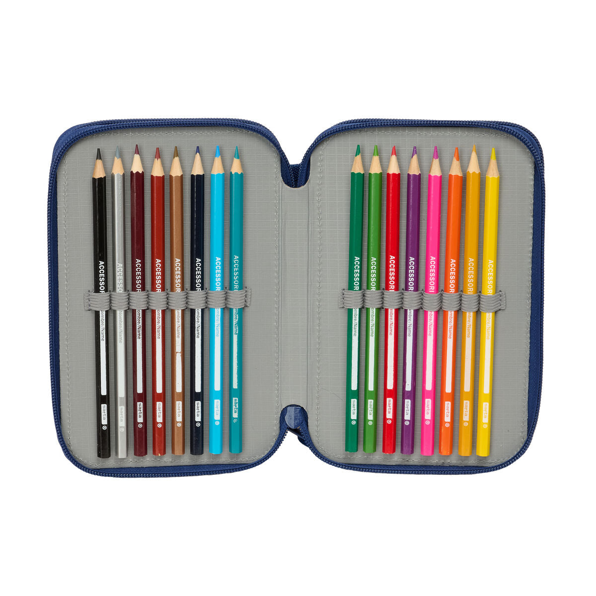 Geantă Universală Super Mario Mamma mia Roșu Bleumarin 12,5 x 19,5 x 5,5 cm 37 Piese - Birou și papetărie, Material școlar și educațional