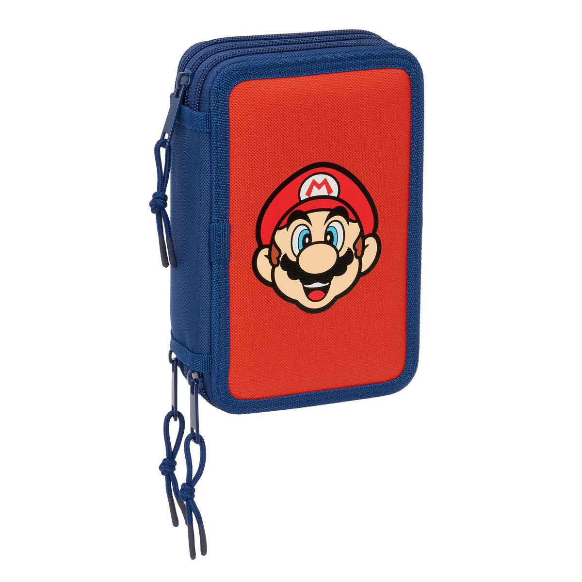 Geantă Universală Super Mario Mamma mia Roșu Bleumarin 12,5 x 19,5 x 5,5 cm 37 Piese - Birou și papetărie, Material școlar și educațional