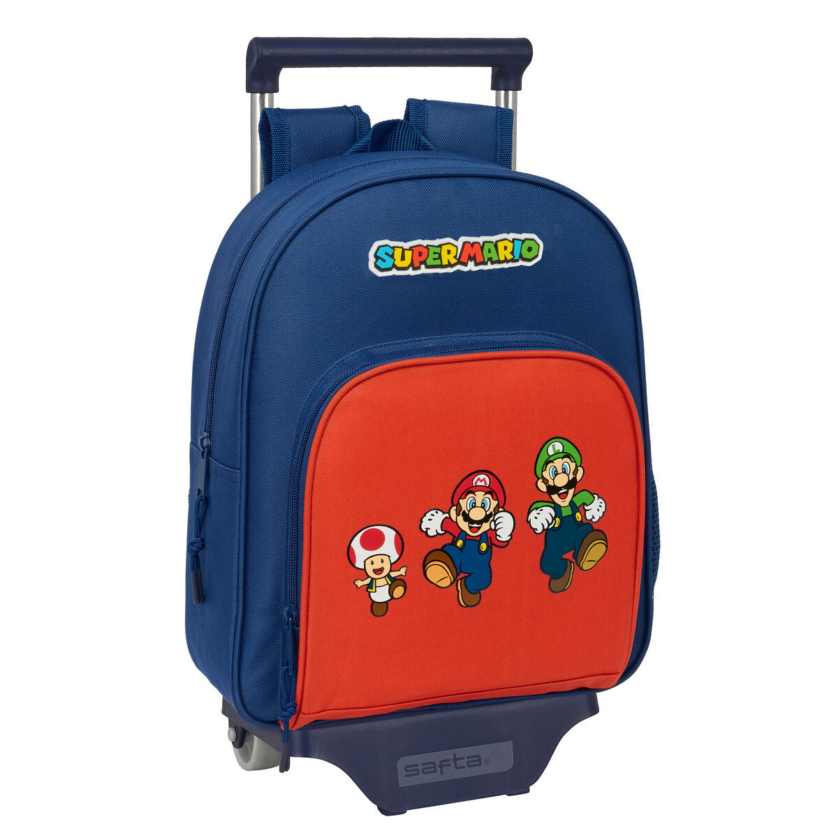Ghiozdan Super Mario Mamma mia Roșu Bleumarin 28 x 34 x 10 cm - Birou și papetărie, Material școlar și educațional