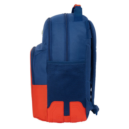 Ghiozdan Super Mario Mamma mia Roșu Bleumarin 32 x 42 x 15 cm - Birou și papetărie, Material școlar și educațional