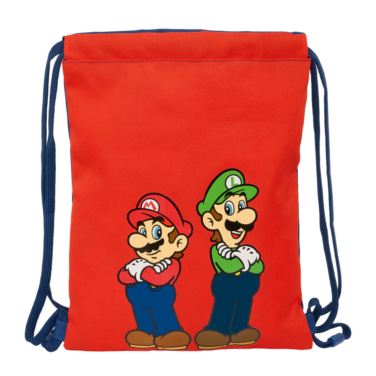 Geantă Rucsac cu Bretele Super Mario Mamma mia Roșu Bleumarin 26 x 34 x 1 cm - Birou și papetărie, Material școlar și educațional