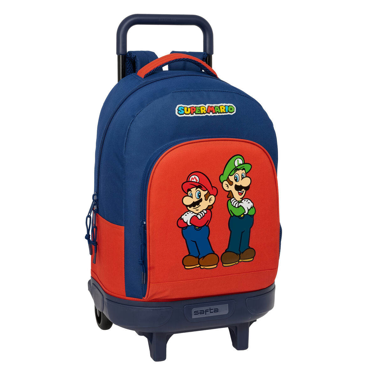 Ghiozdan Super Mario Mamma mia Roșu Bleumarin 33 x 45 x 22 cm - Birou și papetărie, Material școlar și educațional