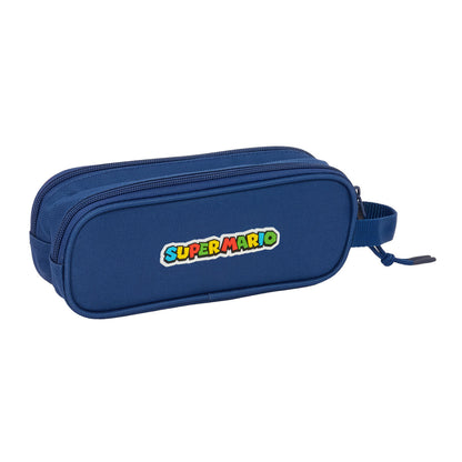 Geantă Universală Super Mario Mamma mia Roșu Bleumarin 21 x 8 x 6 cm - Birou și papetărie, Material școlar și educațional