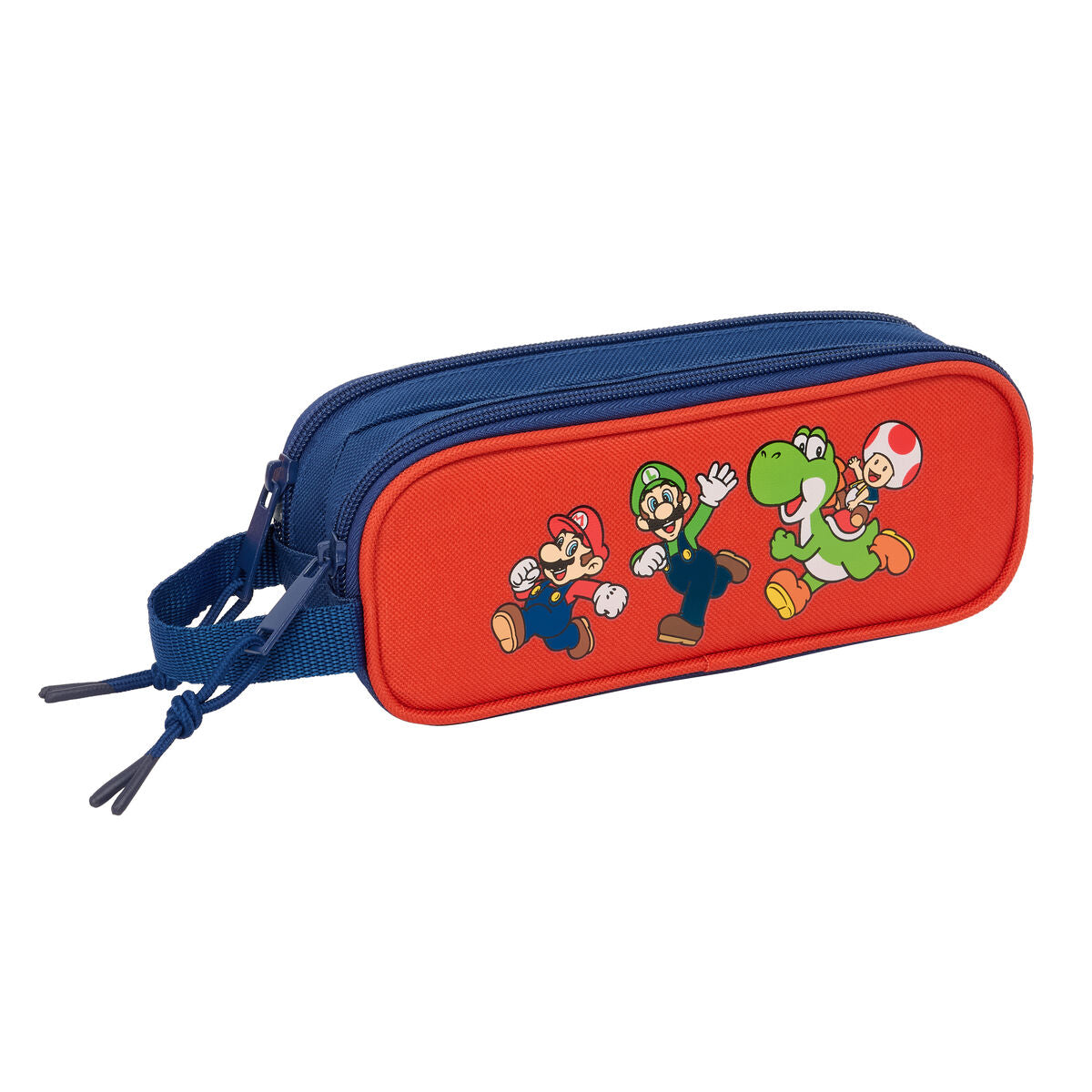 Geantă Universală Super Mario Mamma mia Roșu Bleumarin 21 x 8 x 6 cm - Birou și papetărie, Material școlar și educațional