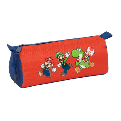 Geantă Universală Super Mario Mamma mia Roșu Bleumarin 21 x 8 x 7 cm - Birou și papetărie, Material școlar și educațional
