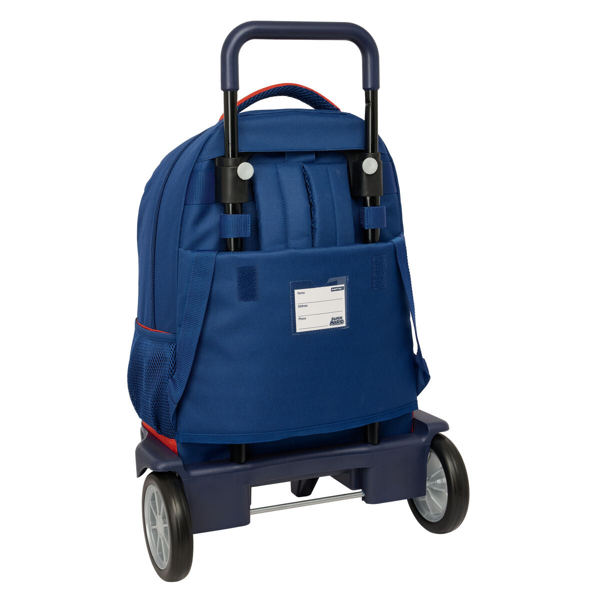 Ghiozdan Super Mario Mamma mia Roșu Bleumarin 33 x 45 x 22 cm - Birou și papetărie, Material școlar și educațional
