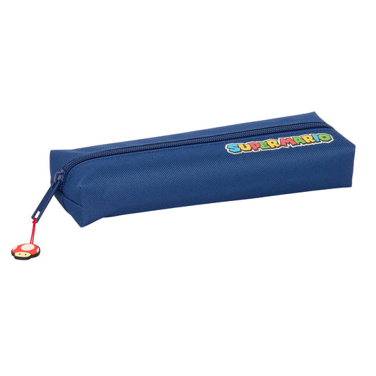Geantă Universală Super Mario Mamma mia Roșu Bleumarin 22 x 4 x 7 cm - Birou și papetărie, Material școlar și educațional