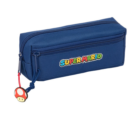 Geantă Universală Super Mario Mamma mia Roșu Bleumarin 22 x 8,5 x 6 cm - Birou și papetărie, Material școlar și educațional