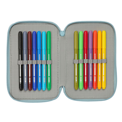 Geantă Universală Wicked 12,5 x 19,5 x 5,5 cm 37 Piese - Birou și papetărie, Material școlar și educațional