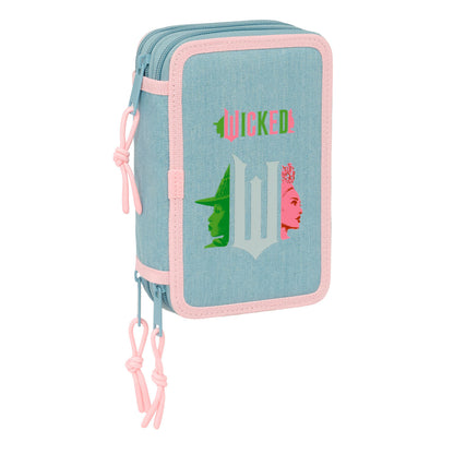 Geantă Universală Wicked 12,5 x 19,5 x 5,5 cm 37 Piese - Birou și papetărie, Material școlar și educațional