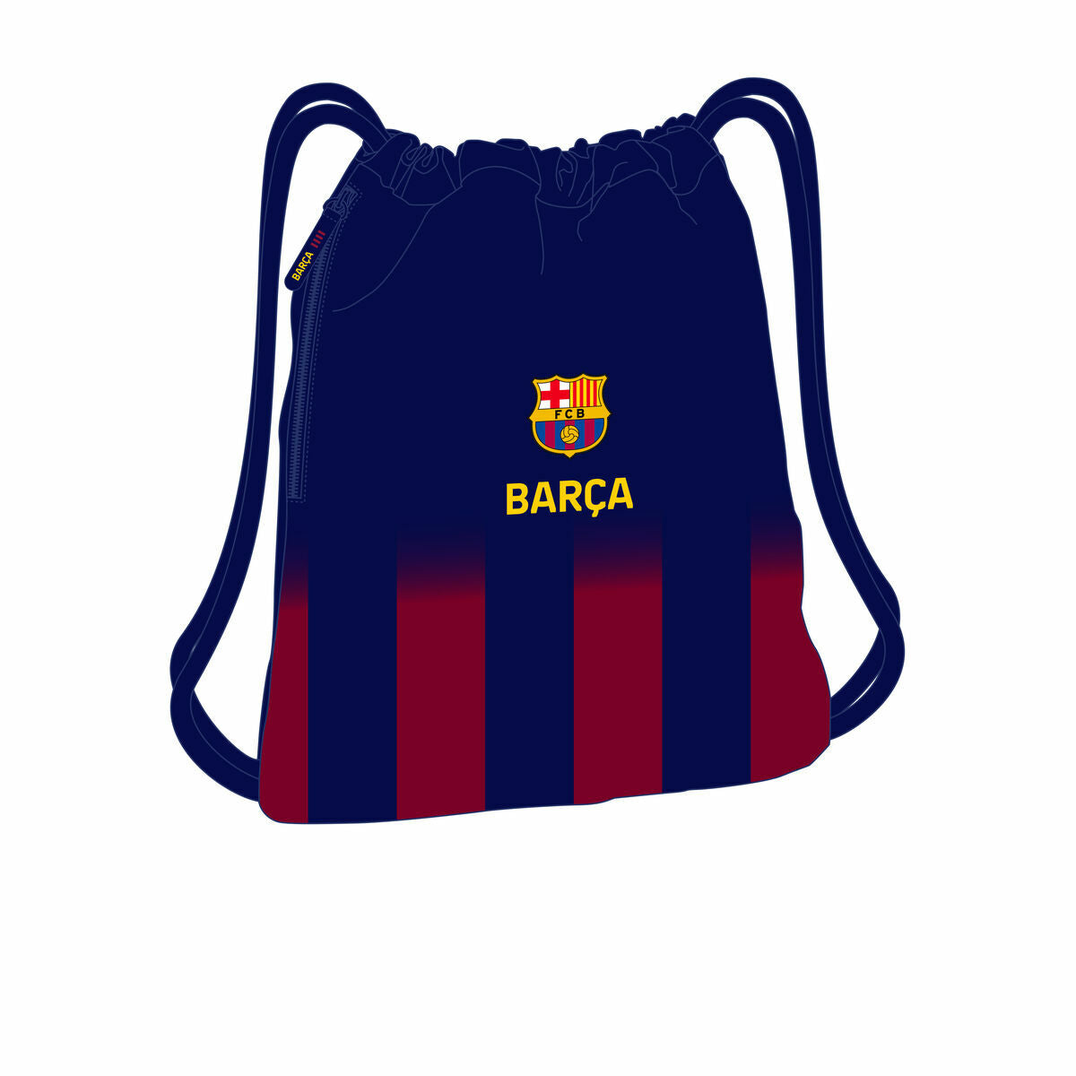Geantă Rucsac cu Bretele F.C. Barcelona Albastru Castaniu 35 x 40 x 1 cm - Birou și papetărie, Material școlar și educațional