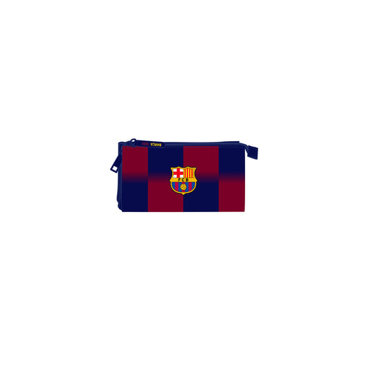 Geantă Universală F.C. Barcelona Albastru Castaniu 22 x 12 x 3 cm - Birou și papetărie, Material școlar și educațional