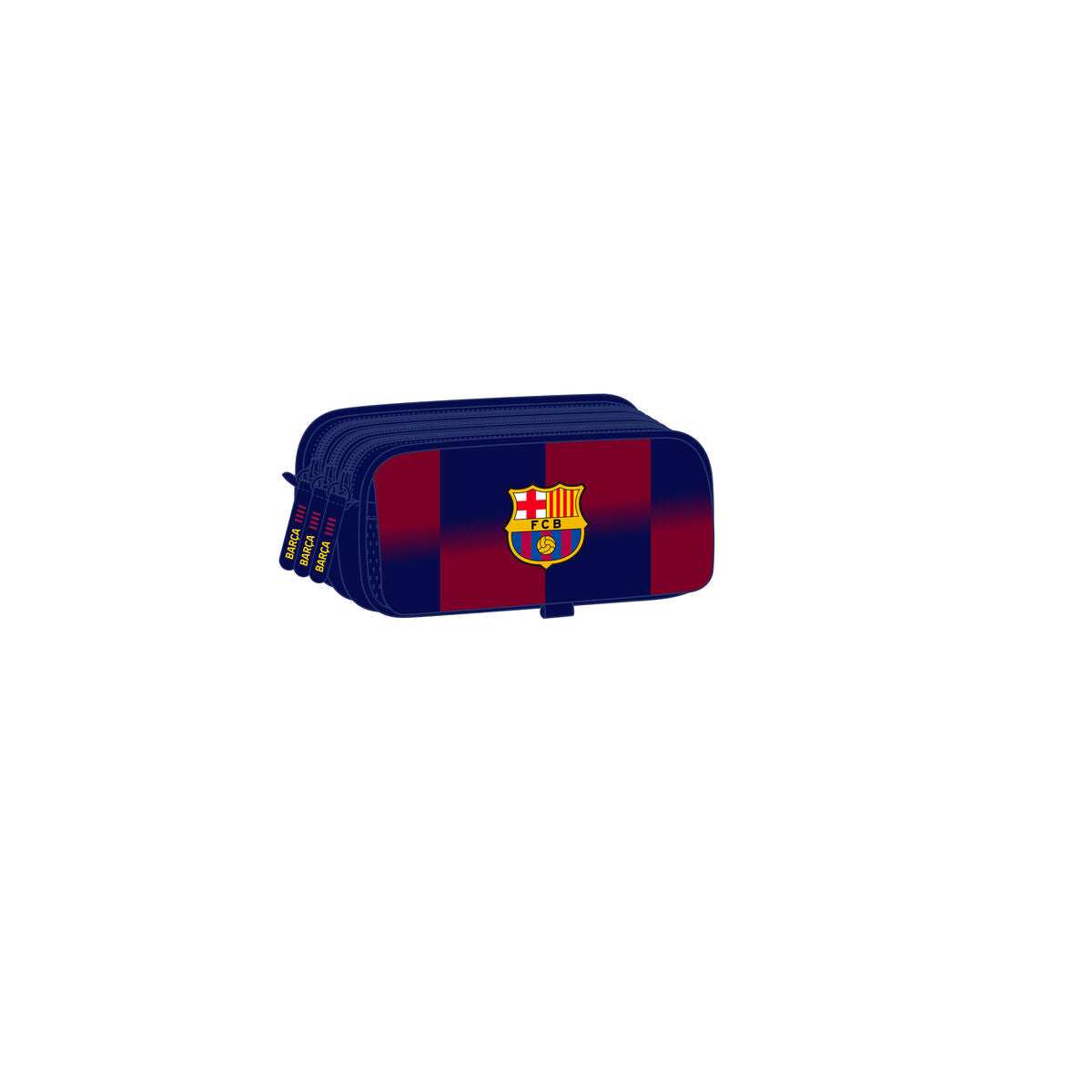Geantă Universală F.C. Barcelona Albastru Castaniu 21,5 x 10 x 8 cm - Birou și papetărie, Material școlar și educațional