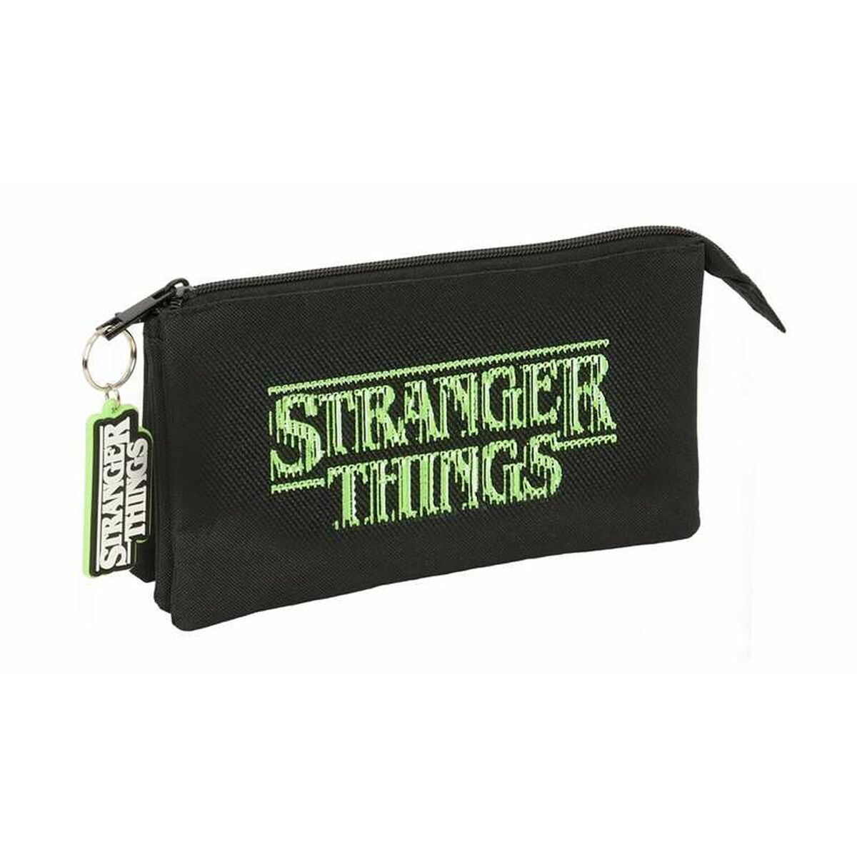 Penar triplu Stranger Things 22 x 12 x 3 cm - Birou și papetărie, Material școlar și educațional