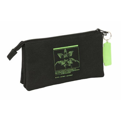 Penar triplu Stranger Things 22 x 12 x 3 cm - Birou și papetărie, Material școlar și educațional