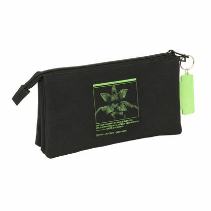 Penar triplu Stranger Things 22 x 12 x 3 cm - Birou și papetărie, Material școlar și educațional
