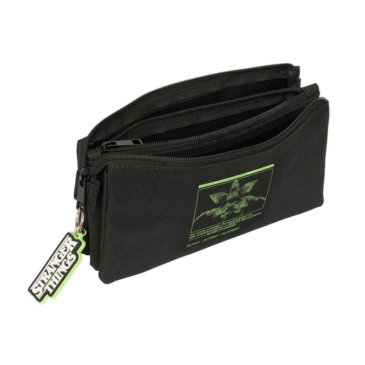 Geantă Universală Stranger Things Negru 22 x 12 x 3 cm - Birou și papetărie, Material școlar și educațional