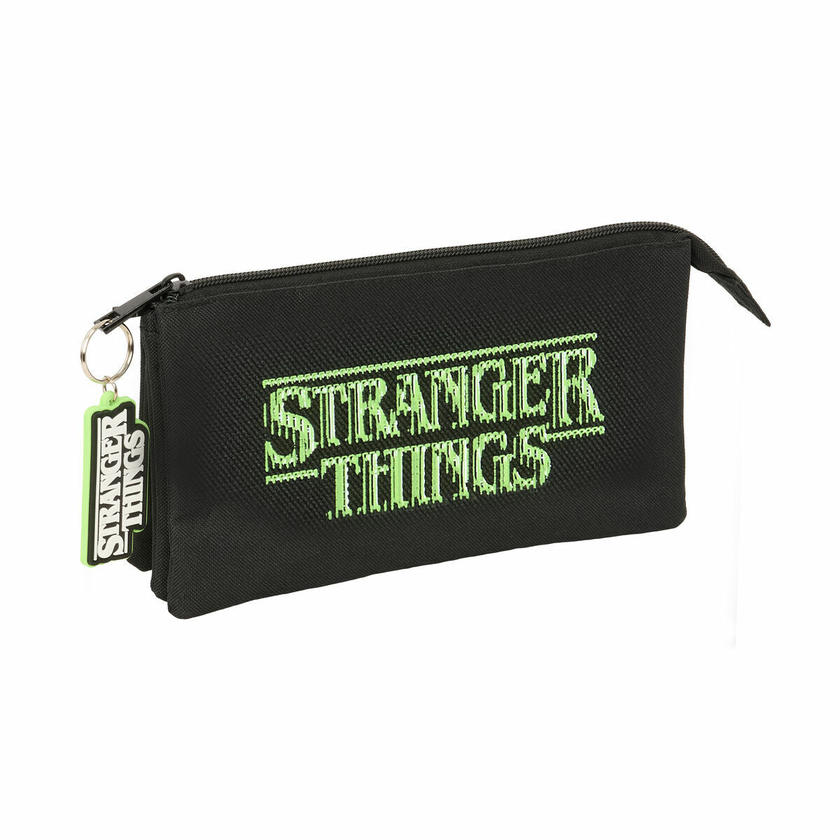 Penar triplu Stranger Things 22 x 12 x 3 cm - Birou și papetărie, Material școlar și educațional