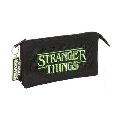 Geantă Universală Stranger Things Negru 22 x 12 x 3 cm - Birou și papetărie, Material școlar și educațional