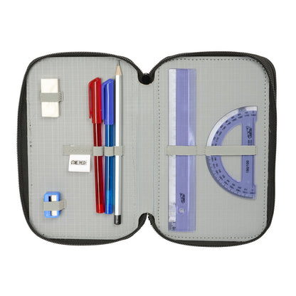 Geantă Universală One Piece Negru 12,5 x 19,5 x 5,5 cm 37 Piese - Birou și papetărie, Material școlar și educațional