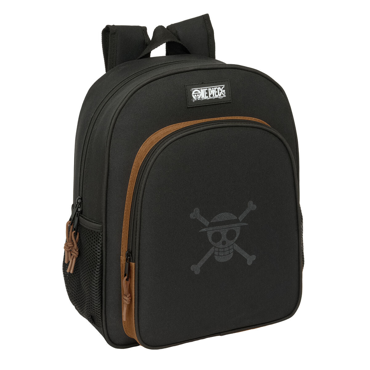 Ghiozdan One Piece Negru 32 x 38 x 12 cm - Birou și papetărie, Material școlar și educațional