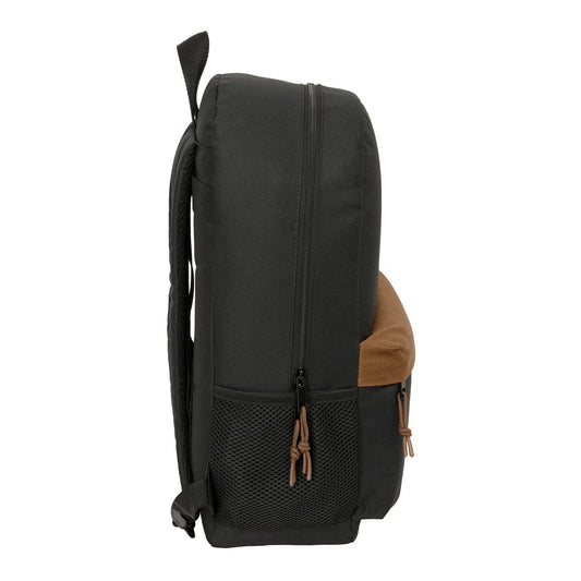 Ghiozdan One Piece Negru 30 x 46 x 14 cm - Birou și papetărie, Material școlar și educațional