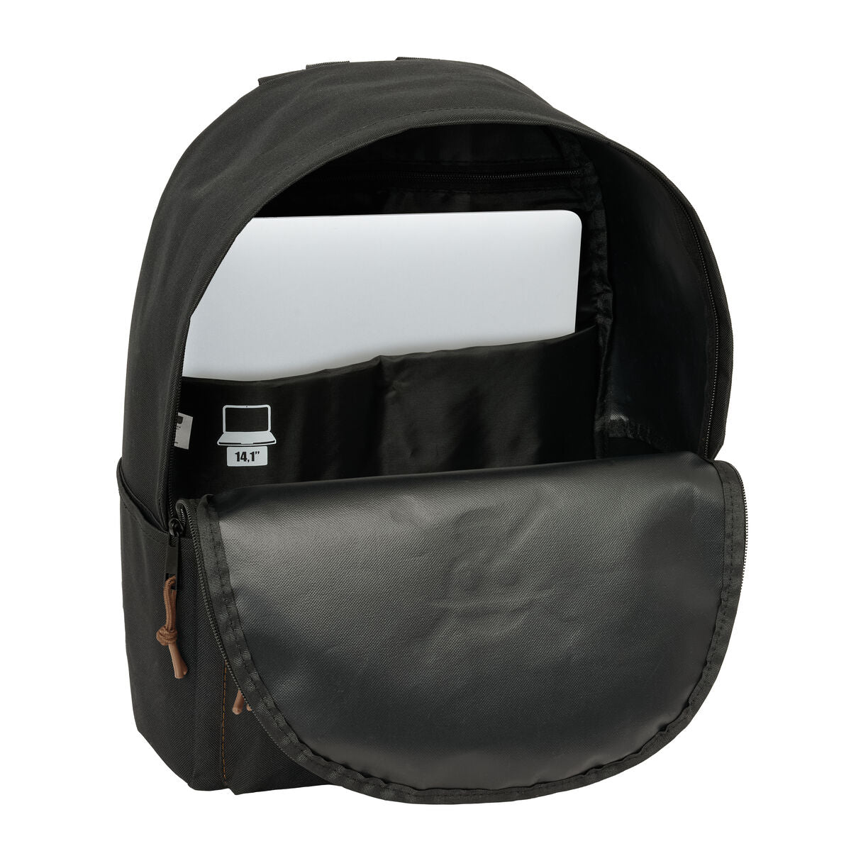 Ghiozdan One Piece Negru 31 x 40 x 16 cm - Birou și papetărie, Material școlar și educațional