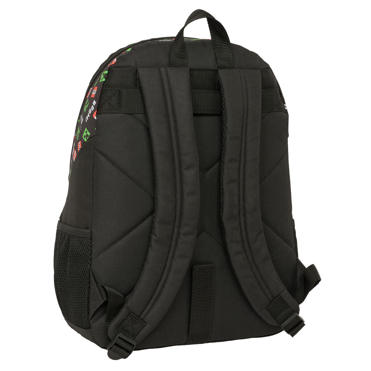 Ghiozdan Minecraft Negru 32 x 44 x 16 cm - Birou și papetărie, Material școlar și educațional