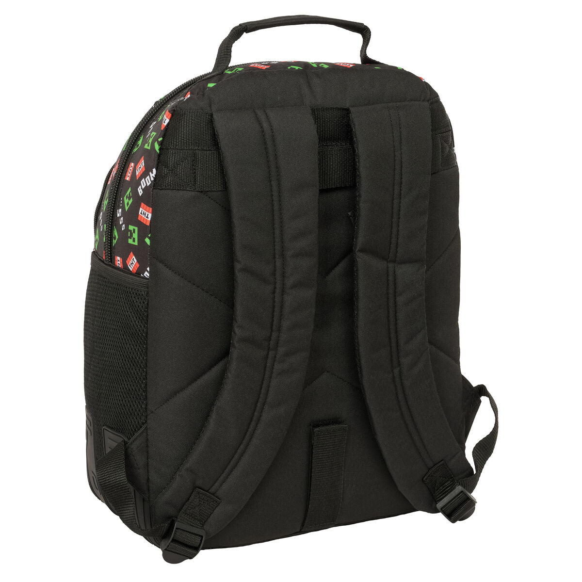 Ghiozdan Minecraft Negru 32 x 42 x 15 cm - Birou și papetărie, Material școlar și educațional
