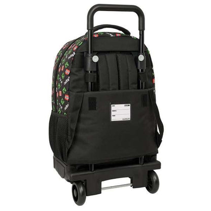 Ghiozdan Safta 33 x 45 x 22 cm Negru - Birou și papetărie, Material școlar și educațional