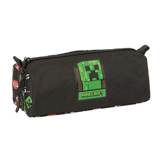 Geantă Universală Minecraft Negru 21 x 8 x 7 cm - Birou și papetărie, Material școlar și educațional