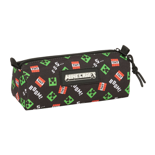 Geantă Universală Minecraft Negru 21 x 8 x 7 cm - Birou și papetărie, Material școlar și educațional